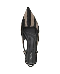 Franco Sarto Women's Palmira Pointed Toe Slingback Pumps