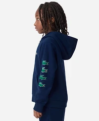 Lacoste Boys 8-20 Graphic Logo Print Full-Zip Hoodie