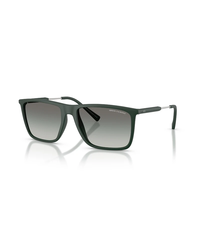 A|X Armani Exchange Men's Square Sunglasses, AX4160S