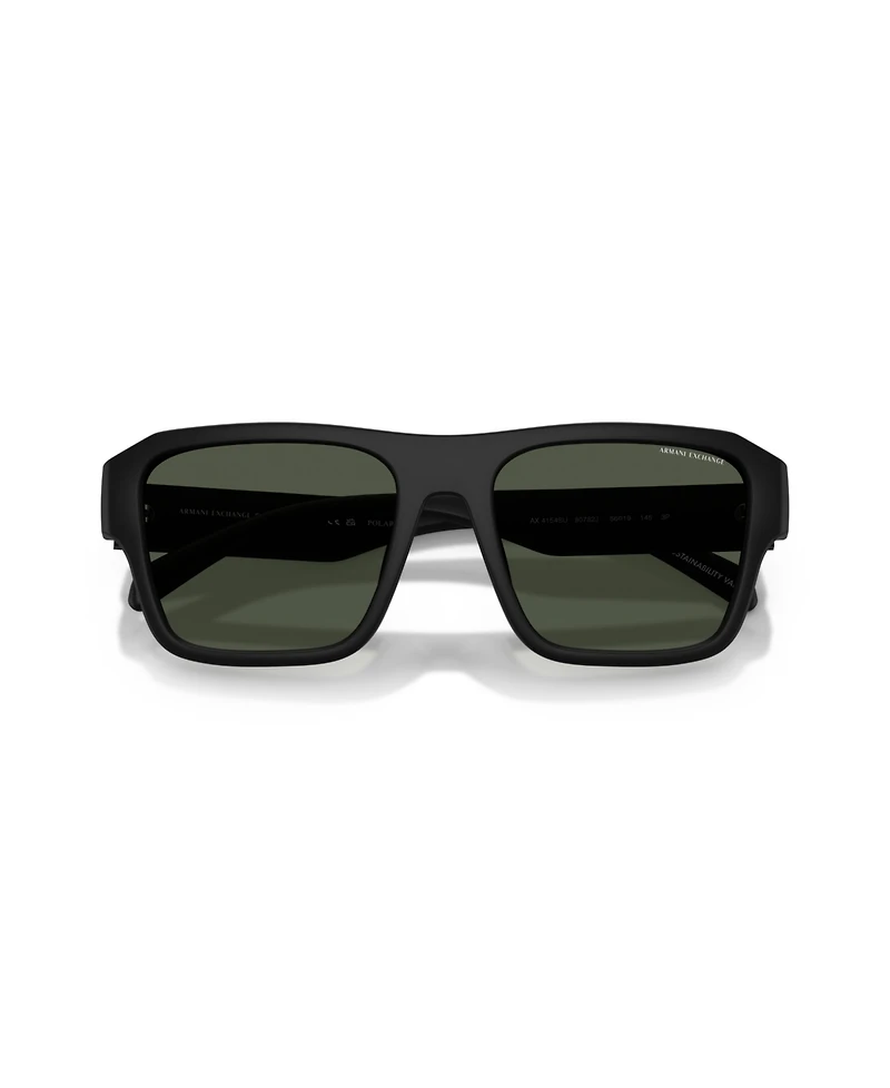 A|X Armani Exchange Men's Polarized Sunglasses, AX4154SU