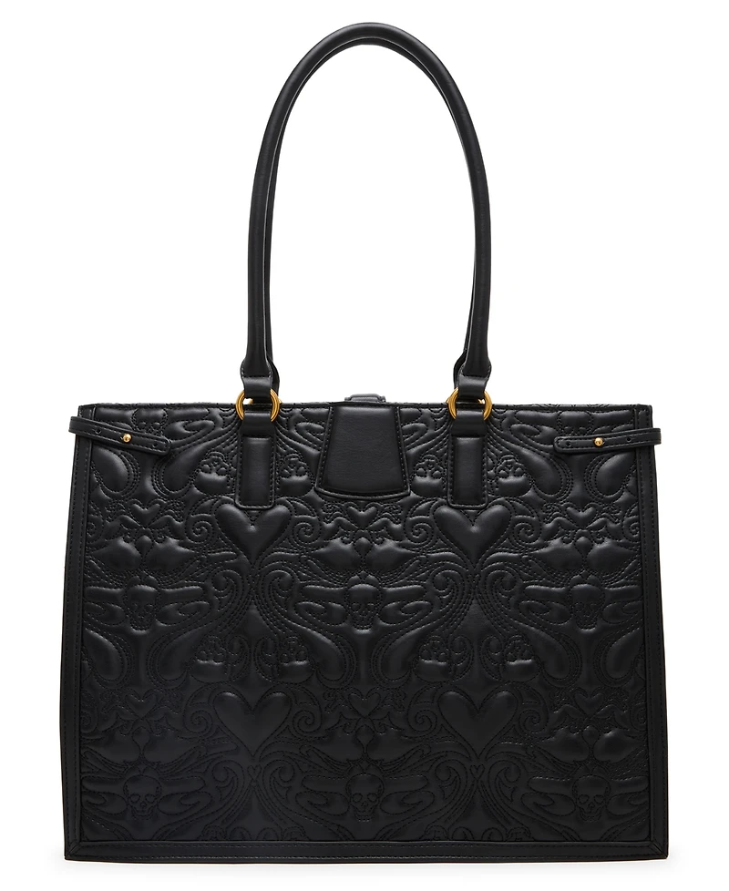 Betsey Johnson Quilted Medium Tote Bag