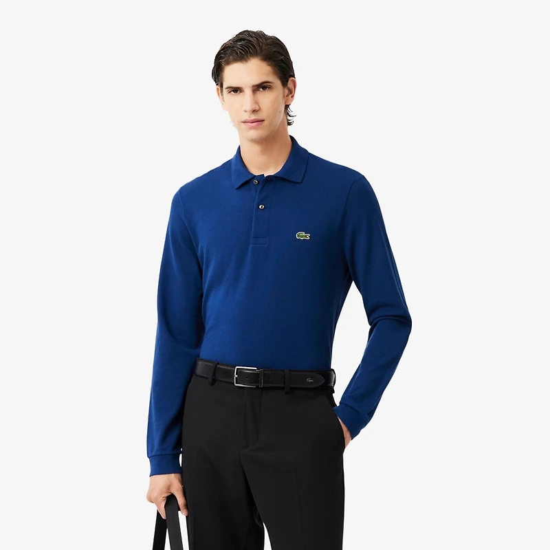 Lacoste Men's Classic Fit Long-Sleeve Polo Shirt at Mall of America in Bloomington, MN Lacoste Men's Classic Fit Long-Sleeve Polo Shirt at Mall of America in Bloomington, MN