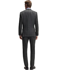 Boss by Hugo Men's Beckham x Checked Wool Slim-Fit Pants