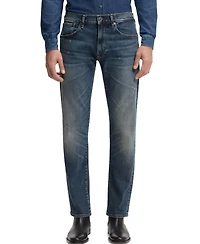 Boss by Hugo Men's Beckham x Blue Stretch Slim-Fit Denim Jeans