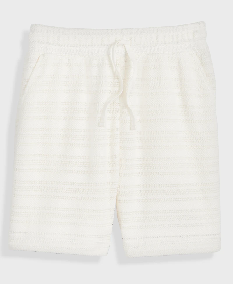 Mode of One Men's Textured Drawstring 7" Shorts, Macy's Exclusive