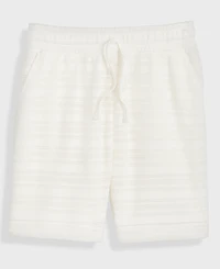 Mode of One Men's Textured Drawstring 7" Shorts, Macy's Exclusive