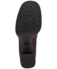 Coach Women's Sculpted Block Heel Pumps