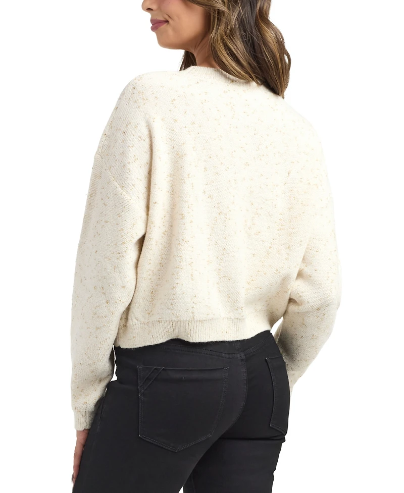 Bcx Women's Pull-On Cropped Sweater