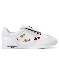 Karl Lagerfeld Paris Women's Minia Pins Lace-Up Sneakers