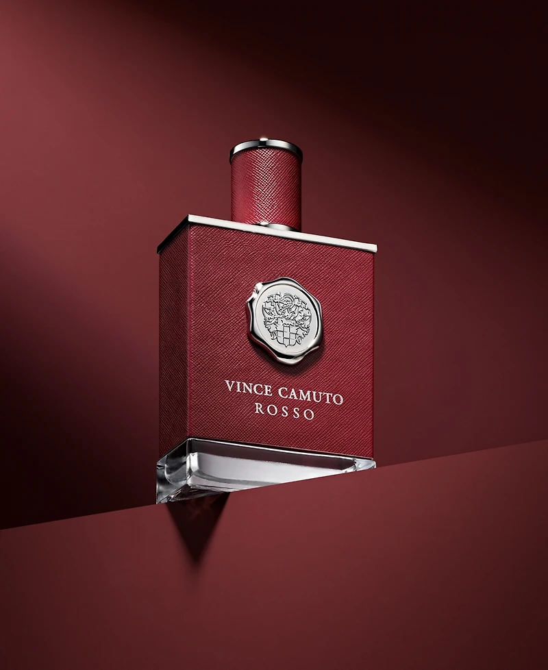 Vince Camuto Men's Rosso Eau De Toilette Fragrance, 3.4 oz.