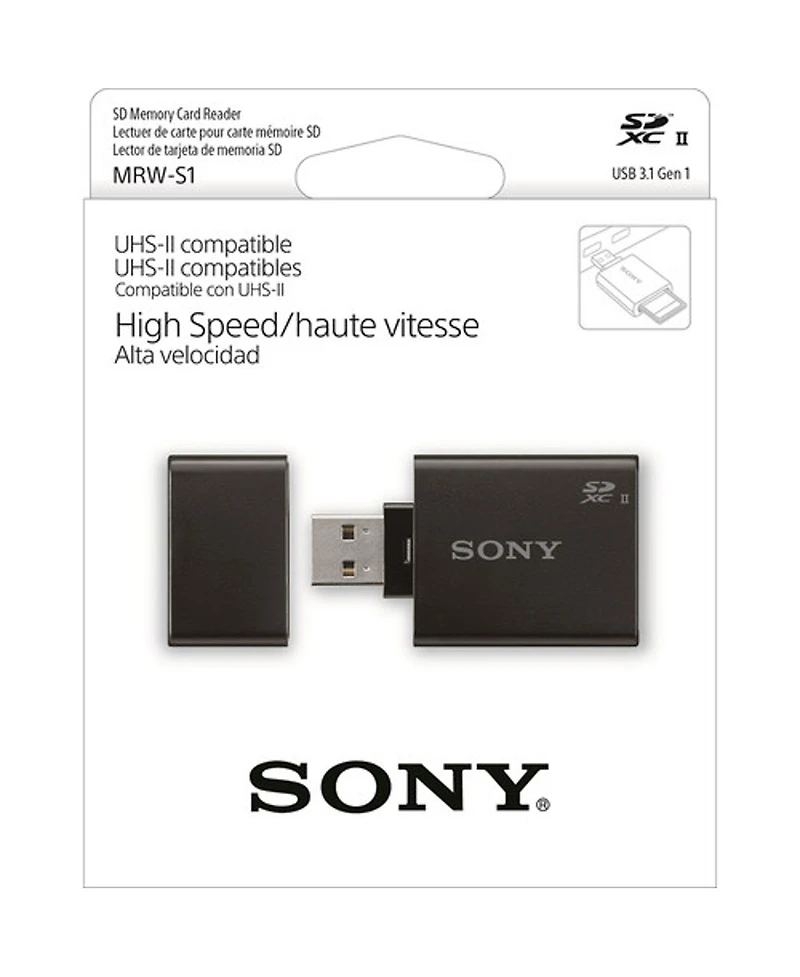 Sony Uhs-ii Usb 3.1 Sd Card Reader