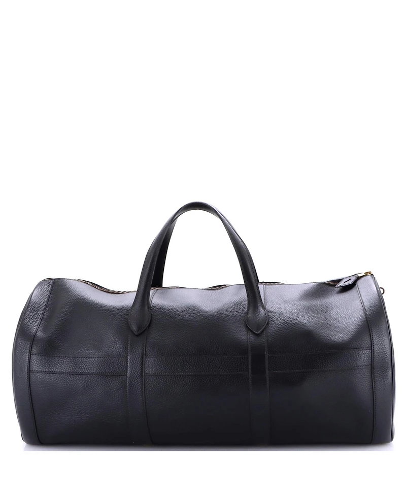 Pre-Owned Hermes Rd Duffle Bag Leather