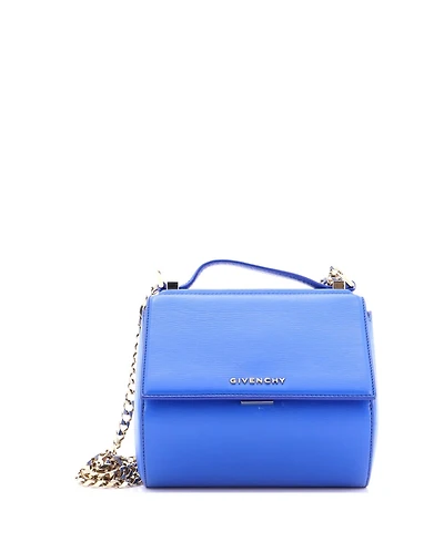 Pre-Owned Givenchy Mini Chain Pandora Box Bag Leather