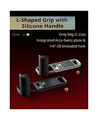 SmallRig Thumb Grip for Fujifilm X-E5 Camera, Black