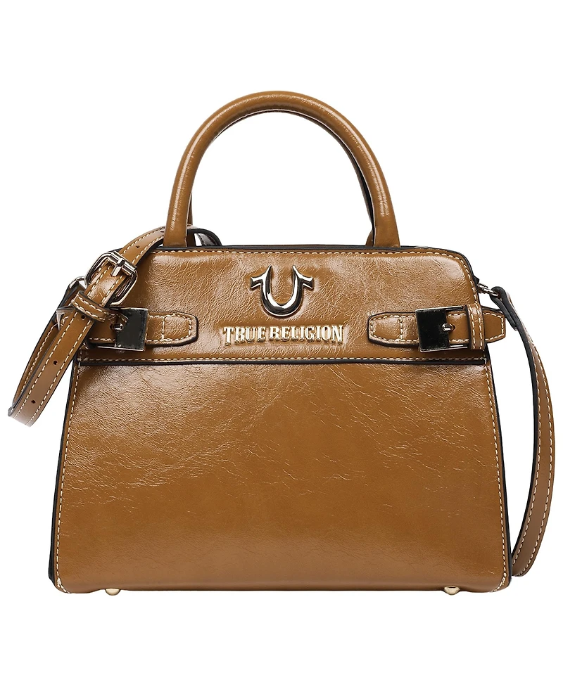 True Religion Buckle Tab Tote