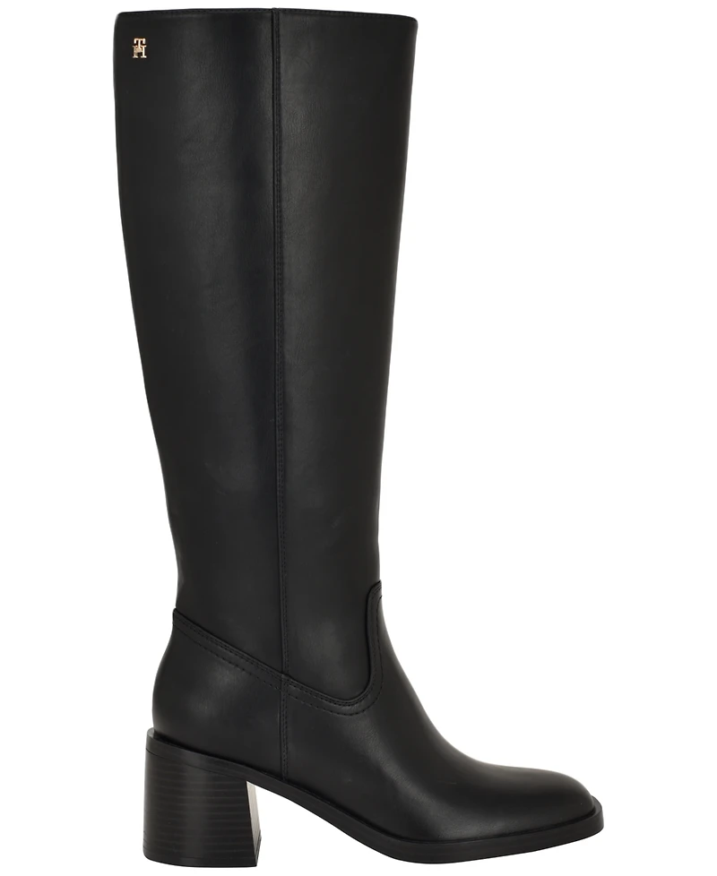Tommy Hilfiger Women's Laythen Tall Block Heel Boots