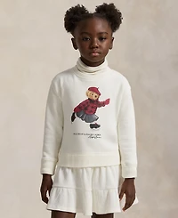 Polo Ralph Lauren Toddler & Little Girls 4T-6X Bear Fleece Dress