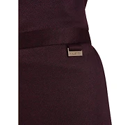 Halston Women's Mid Rise Wide Leg Ponte Trousers