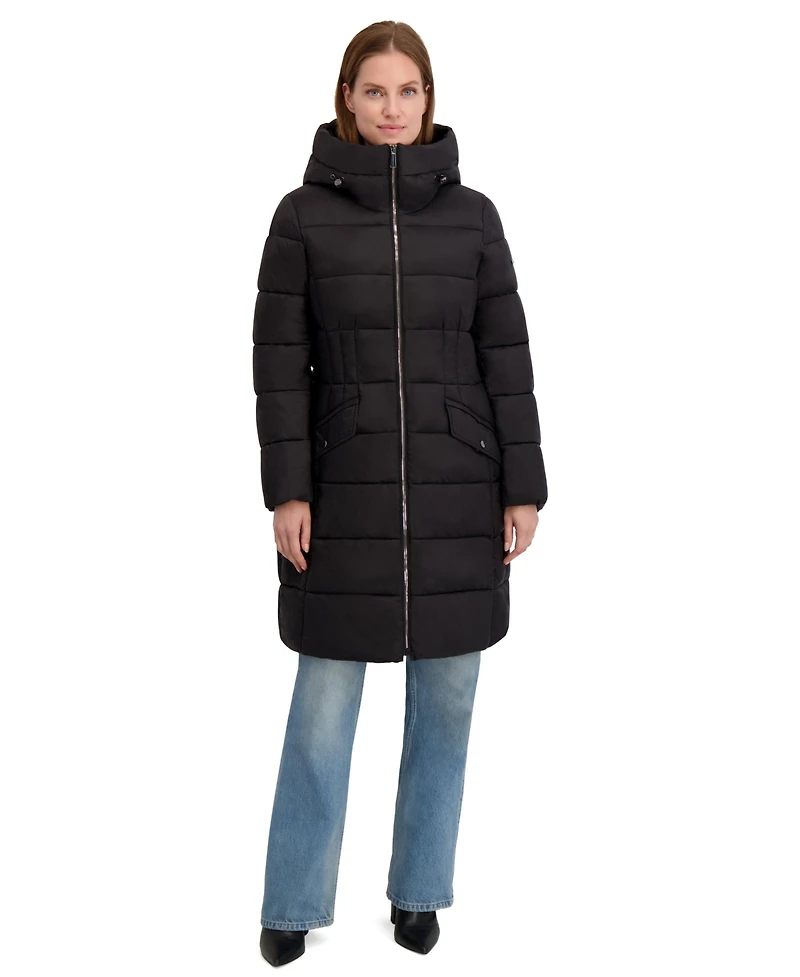 Laundry By Shelli Segal Women's Sega Long Puffer Coat