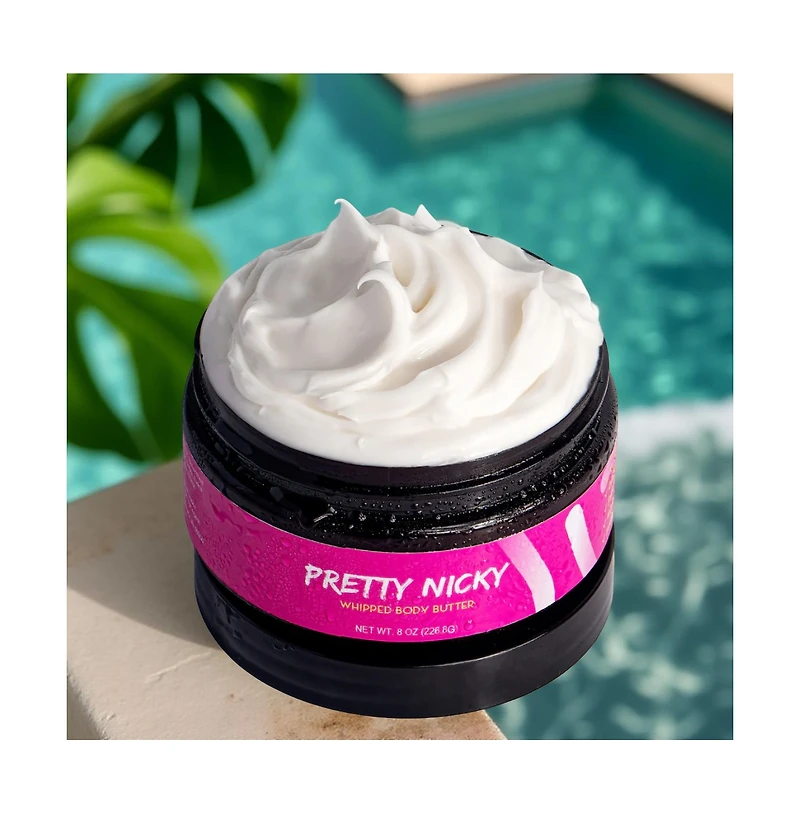 CoCo Xo Pretty Nicky Natural Whipped Body Butter 8 oz.