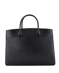 Pre-Owned Hermes 39 White Bus Bag Leather