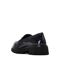 Women's Patent Leather Casual Moccasins By Xti