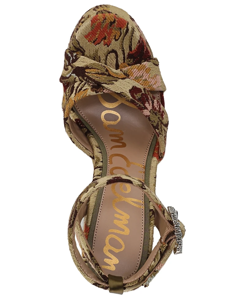 Sam Edelman Women's Savannah Glow Platform Dress Sandal