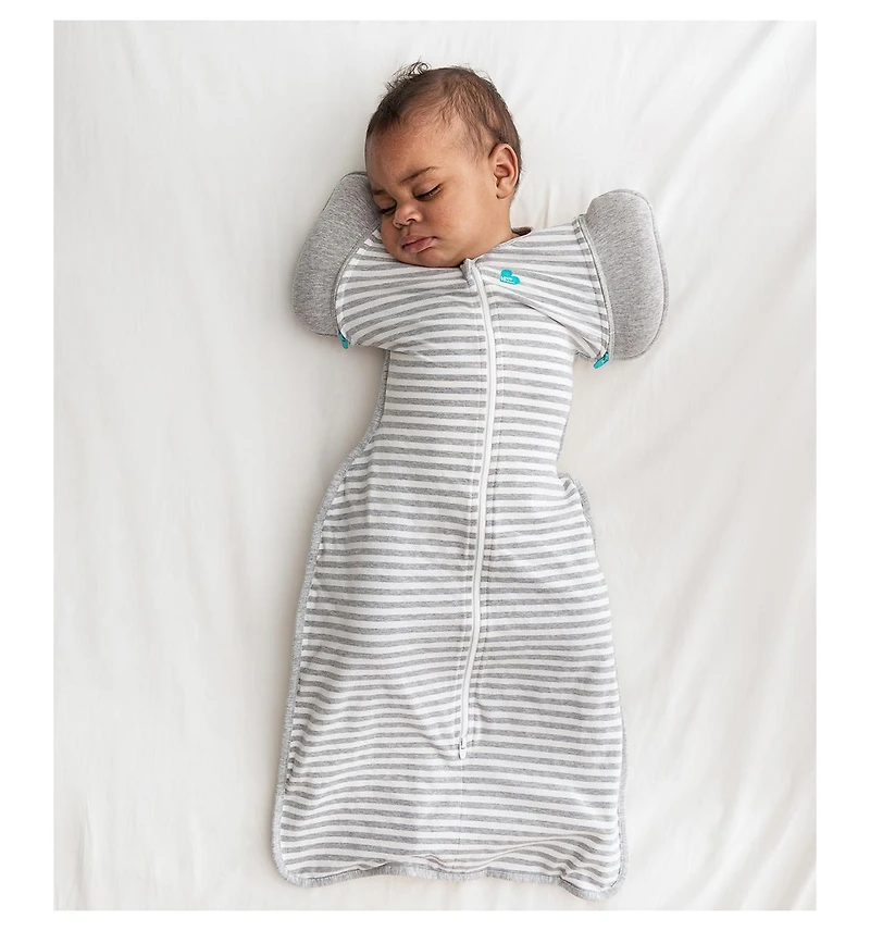 Love To Dream Baby Transition Bag Sleep Sack - Original 1.0 Tog White Large (19-24lbs)