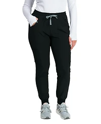 Medgear Women's 4-Way Stretch Jogger Scrubs Pant with 8 Pockets
