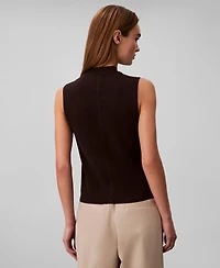 Calvin Klein Women's Slim Fit Sleeveless Top