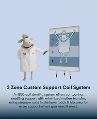 Serta Perfect Sleeper Osiria Rose 12" Extra Firm Tight Top Mattress Set, Queen