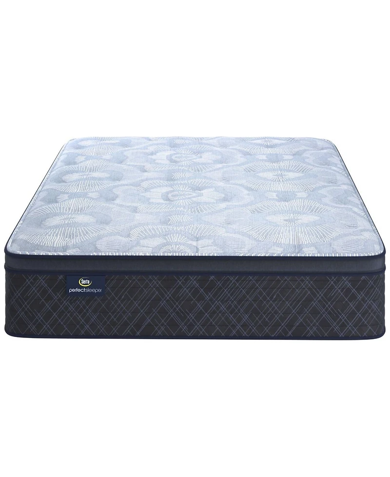 Serta Perfect Sleeper Iceland Poppy 14" Plush Pillow Top Mattress Set, Twin Xl