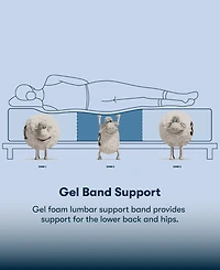Serta Perfect Sleeper Tundra Valley 14" Firm Hybrid Tight Top Mattress Set, Twin Xl