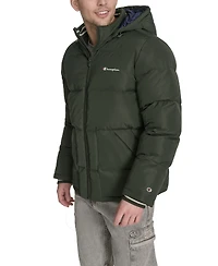 Champion Men's Puffer With Hood Jacket