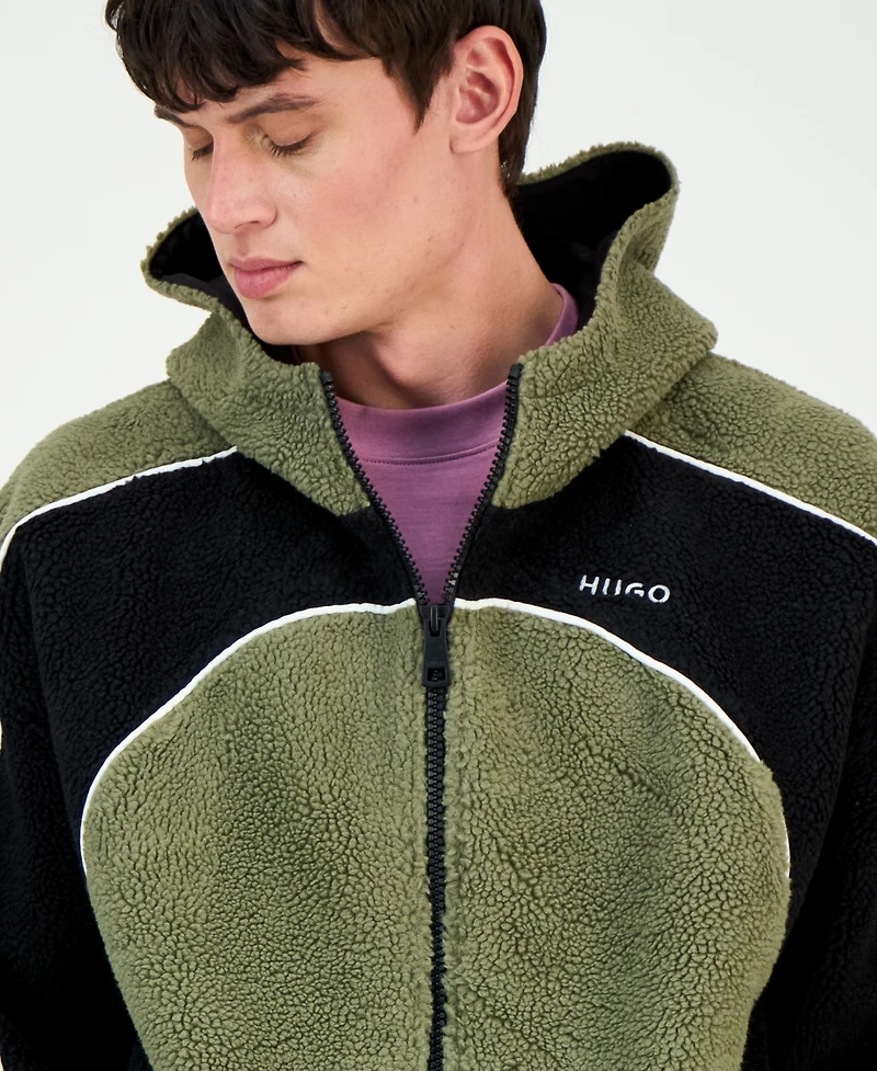 Hugo Boss Men's Neddyzo Zip-Front Hooded Jacket