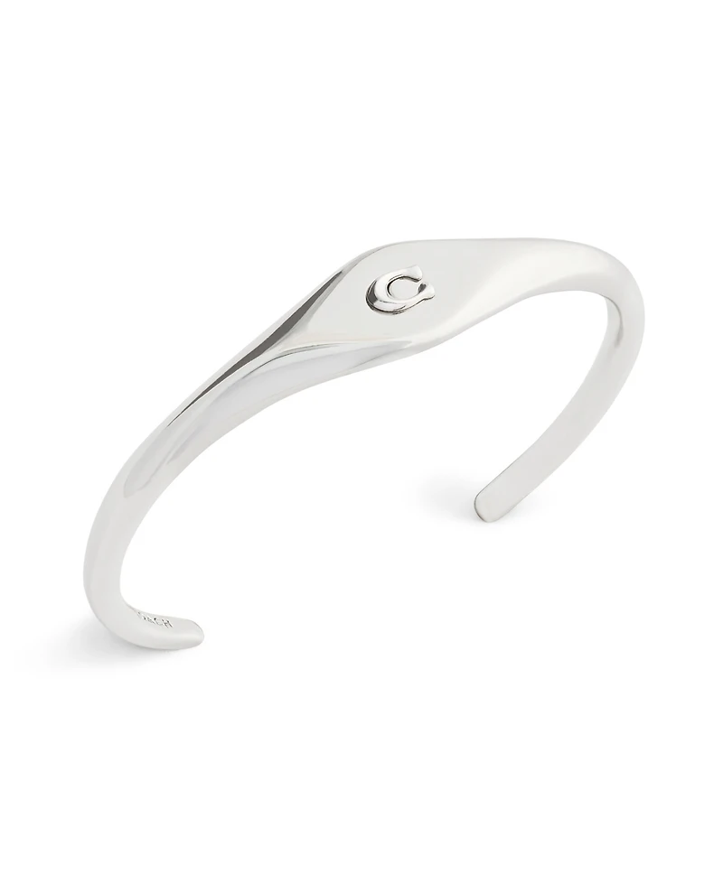 Coach Signature Signet Cuff Bracelet