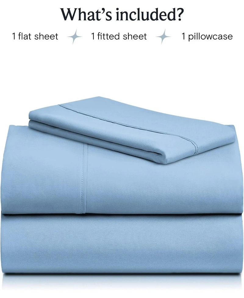 3PC Silky Soft Cooling Deep Pocket Performance Sheet Set