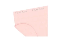 Tahari Girls 4-Pack Seamless Solid Color Hipsters with Logo Waistband