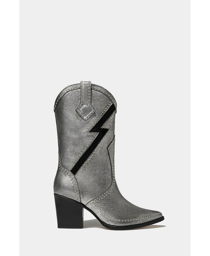 Metallic Leather Boots Freddie By Dante