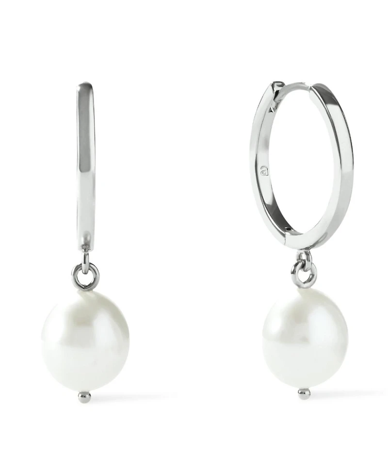 Ana Luisa Pearl Hoops