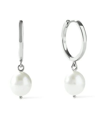 Ana Luisa Pearl Hoops