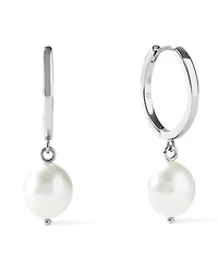 Ana Luisa Pearl Hoops
