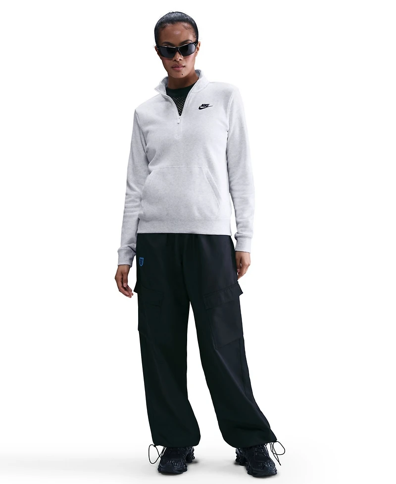 Nike Women's Sportswear Club Fleece 1/2-Zip Sweatshirt