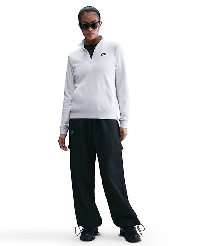 Nike Women's Sportswear Club Fleece 1/2-Zip Sweatshirt