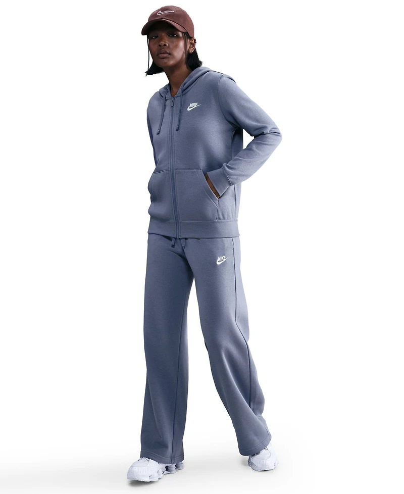 Nike Women's Sportswear Club Fleece Full-Zip Hoodie