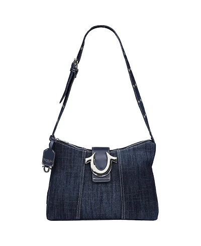 True Religion Horseshoe Denim Hobo