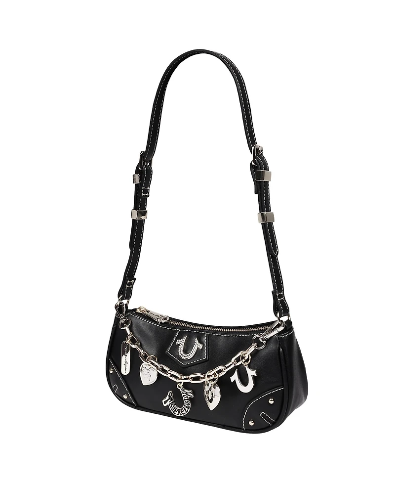 True Religion Horseshoe Chain Shoulder Bag