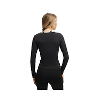 Cotton On Women's Active Ultra Soft Plunge Front Long Sleeve