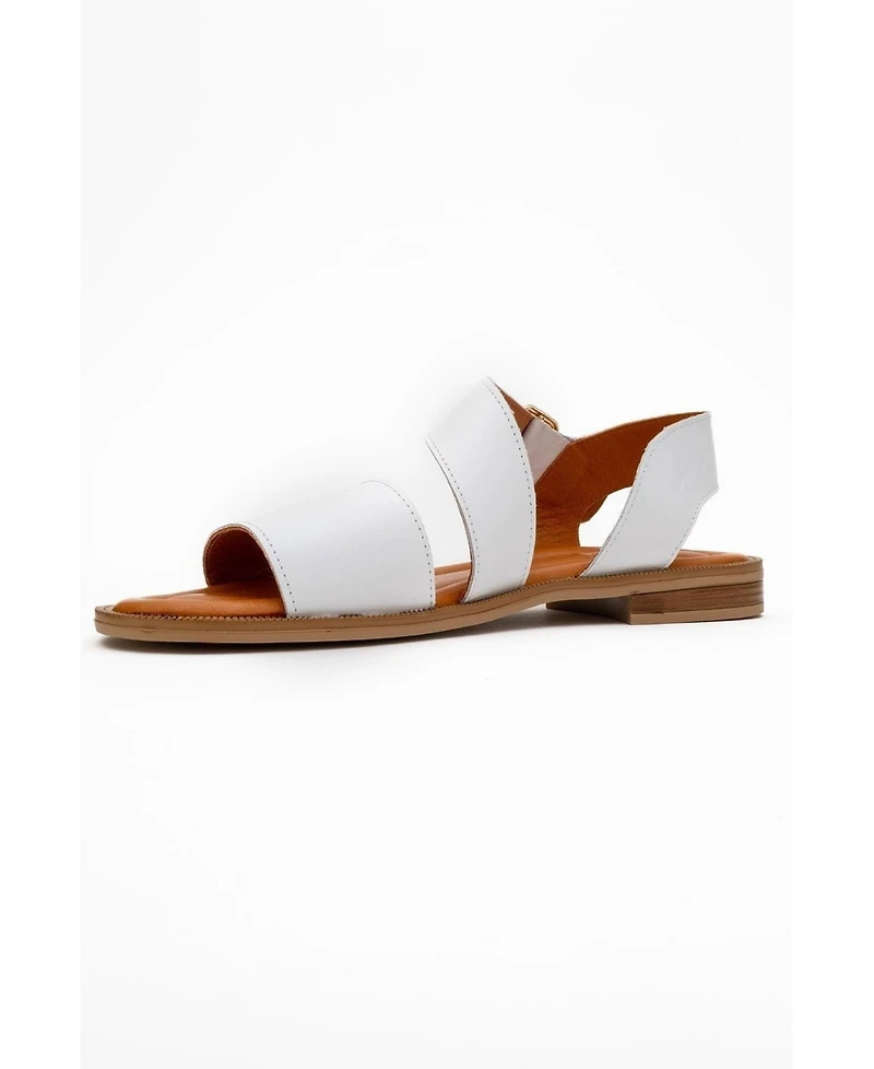 Forever & Always Shoes Majesty Leather Sandal (Women)