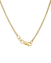 Macy's Certified Diamond Solitaire Pendant Necklace (1/3 ct. t.w.) in 14K Yellow Gold